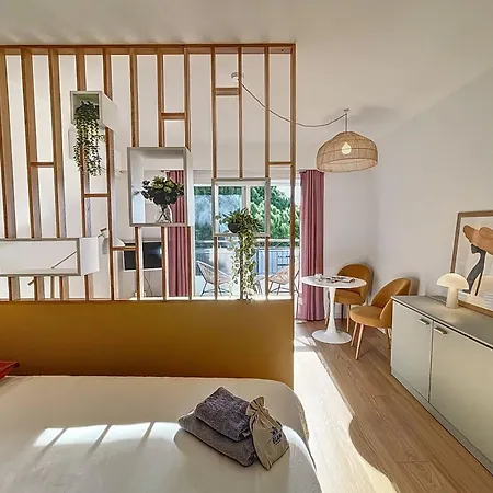 Cozy Studio In Scenery Quiet Ac Parking Ctr 5 Mn Olam Properties * Cannes